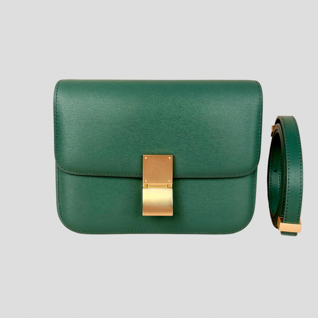 Box Embossed Leather Bag CARAVICHE